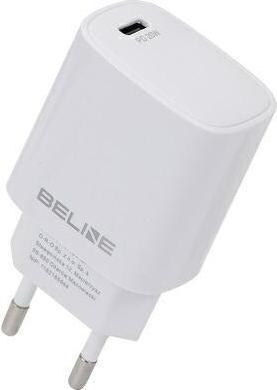 Immagine prodotto Beline Ład. siec. 1x USB-C 20W biała / bianco (solo testa) PD 3.0 BLNCW20 (20 W)