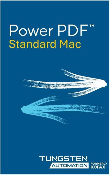 Produktbild Tungsten Automation Tungsten Power PDF Standard 4.0 ESD, Vollversion, Multilingual (1 User, unbegrenzt)