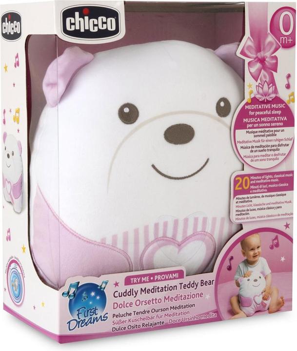 Immagine prodotto Chicco Cuddly Meditation Teddy Bear Pink