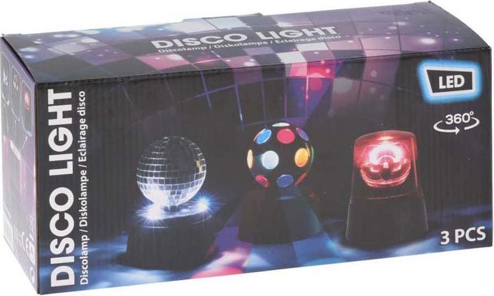 Produktbild Partylicht, 3er-Set, Diskolampe