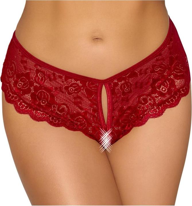 Produktbild Cottelli Collection Slip ouvert rot L (L)