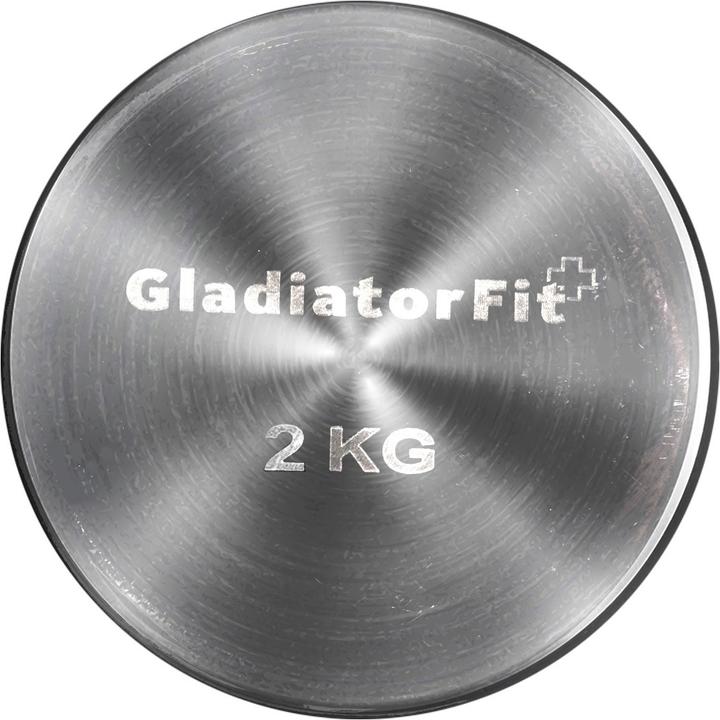Actual product image Gladiatorfit Chromhantel (2 x 2 kg)