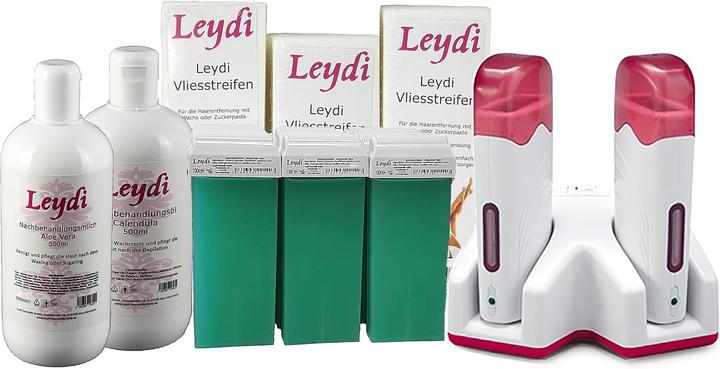 Image du produit Leydi Doppel-Wachspatronenset Azulen für Haarentfernung (500 ml)