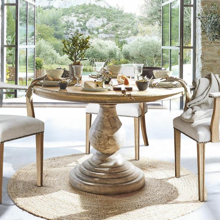 Actual product image Loberon Orlin table antique brown (H)