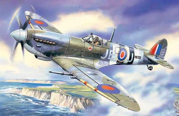 Actual product image ICM Supermarine Spitfire Mk. IX