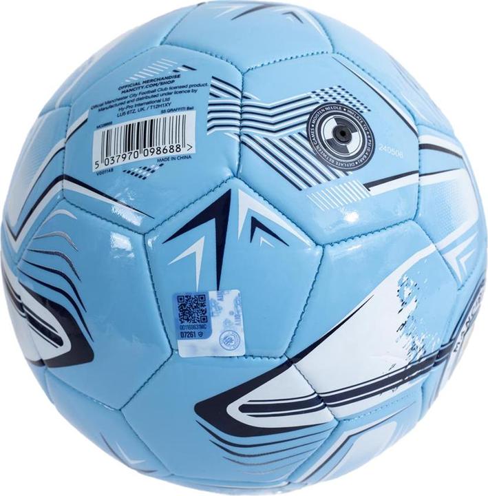 Actual product image Manchester City FC Turbine Print Training Ball