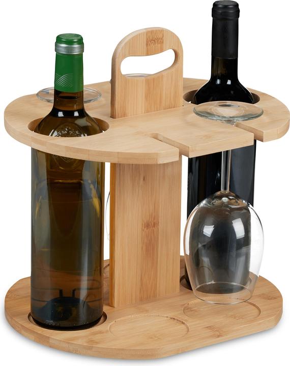 Relaxdays Wine butler (30 x 25 x 30.5 cm)