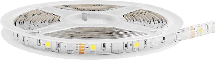 Produktbild LogiLink Wi-Fi Smart RGB+W-LED-Band, selbstklebend, Tuya kompatibel, 5 m (500 cm, Indoor)