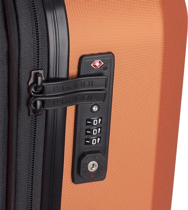 Produktbild Gabol Montreal 4 Rollen Kabinentrolley S 55 cm mit Dehnfalte (40 l, Handgepäck (bis 50l))