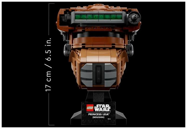 Image du produit LEGO Casque Princesse Leia (75351, LEGO Star Wars)