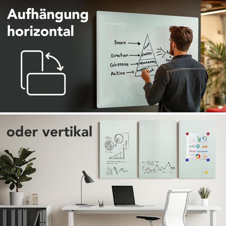 Produktbild Master of Boards Glasboard Sicherheitsglas (90 x 120 cm)