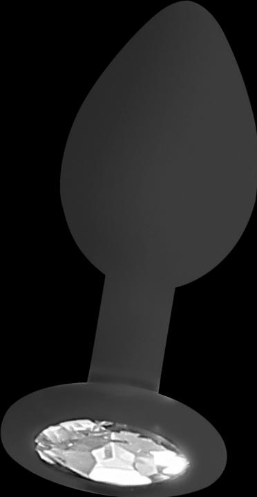 Produktbild Ouch! Silicone Butt Plug with Removable Jewel