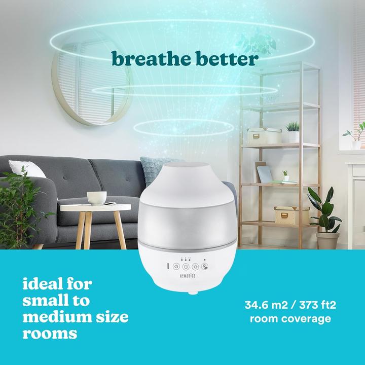Image du produit Homedics totalcomfortŽ? humidificateur ultrasonique (34.60 m²)