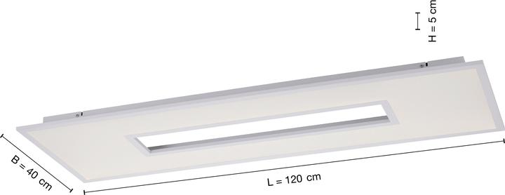 Produktbild Selltec LED Panel Deckenlampe RECESS (5200 lm)