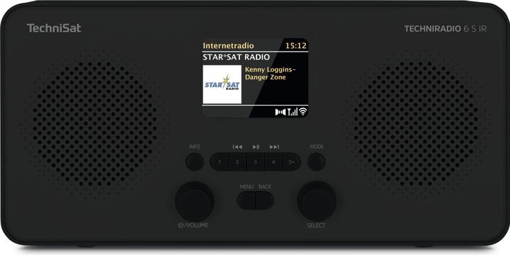 TechniSat Techniradio 6 S IR (DAB+, Web radio, VHF, Wi-Fi)