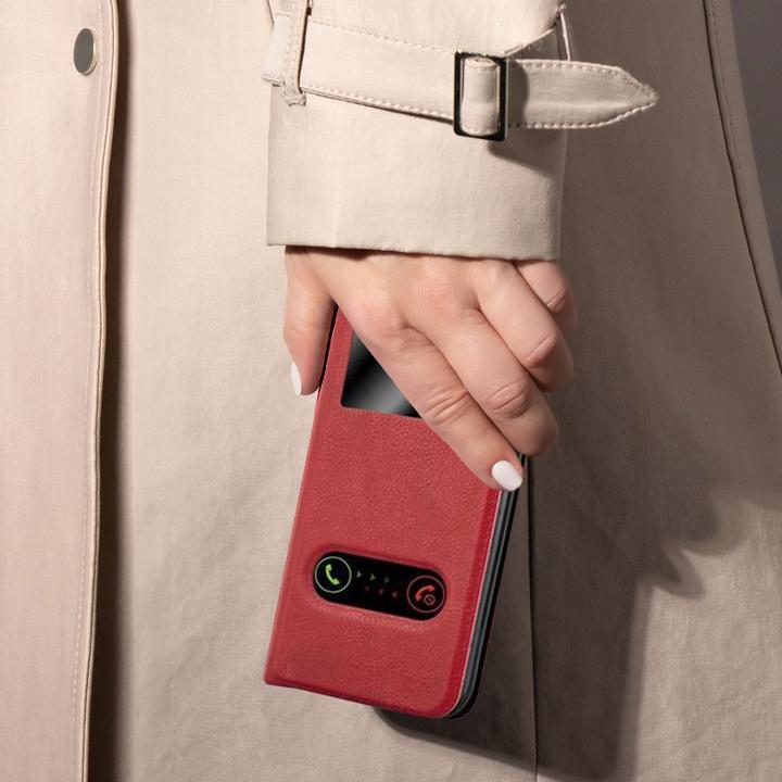Produktbild Cadorabo Book mit View Doppelfenster Cover (Apple iPhone 7, Apple iPhone SE (2nd Gen))