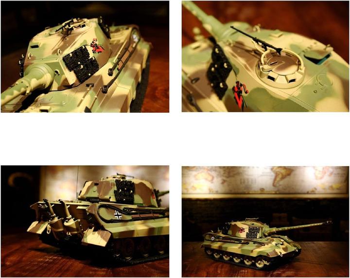 Image du produit Es-toys Heng Long, réservoir RC, King Tiger (RTR Prêt à fonctionner)