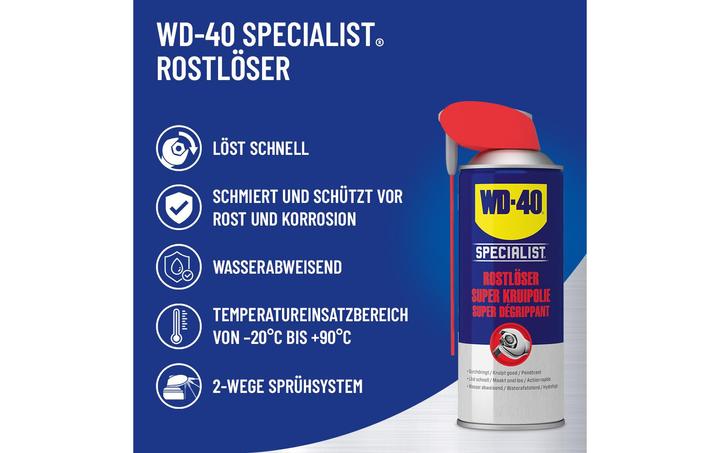 Image du produit WD-40 Spécialiste de la suppression de la rouille (400 ml)