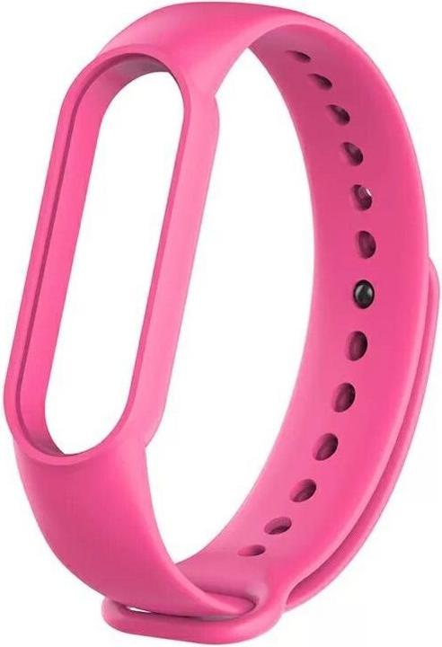 Beline pasek Mi Band 6 rózowypink (Silicone, Plastic)