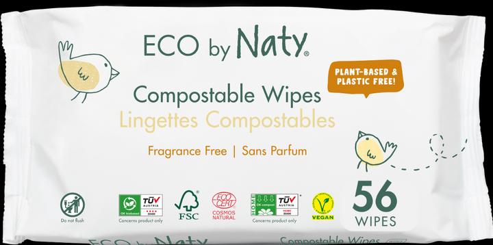Produktbild Naty Sensitive wipes (56 Stück)