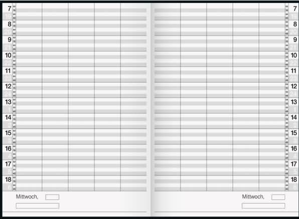 Produktbild Rido id‚ Buchkalender "Ultraplan", immerw„hrend, schwarz (Deutsch)