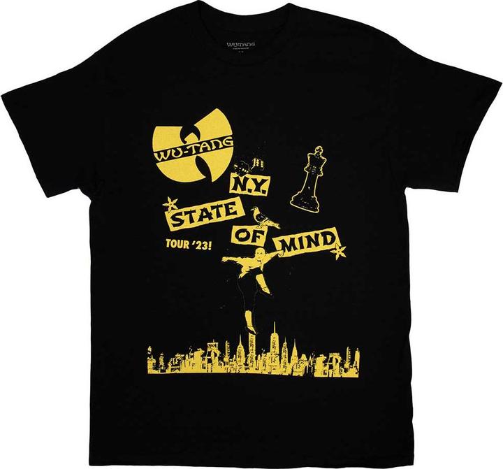 Produktbild Wu Tang Clan Tour '23 NY State Of Mind TShirt (M)