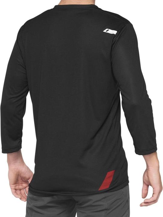 Actual product image 100% Unknown 3/4 Jersey airmatic black/red (S)