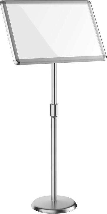 Wiltec Presentation stand 88-138cm Information stand Display stand Advertising stand (A3)
