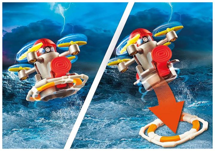Produktbild Playmobil Seenot: Löscheinsatz mit Rettungskreuzer (70140, Playmobil City Life)