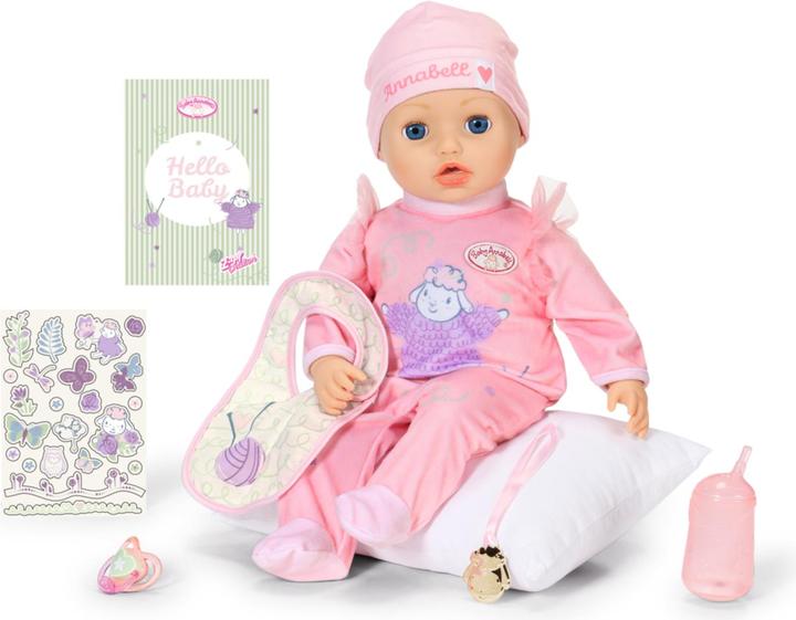 Actual product image Baby Born Annabell - Interactive Annabell - 43cm - pop