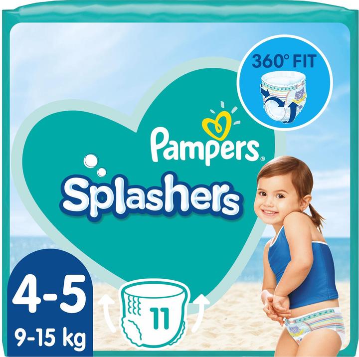 Pampers Splashers (Taille 4, Taille 5, Pack, 11 pièce(s))