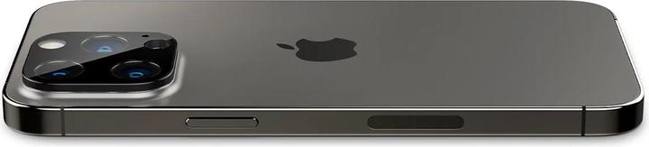 Actual product image Spigen Optik.Tr Camera iPhone 14 Pro/14 Pro Max Lens 2szt./2pcs czarny/black AGL05273 (2 Piece, Apple iPhone 11 Pro)