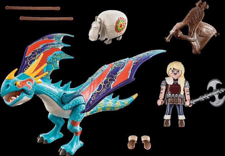 Actual product image Playmobil Dragon Racing: Astrid and Sturmpfeil (70728, Playmobil Dragons)