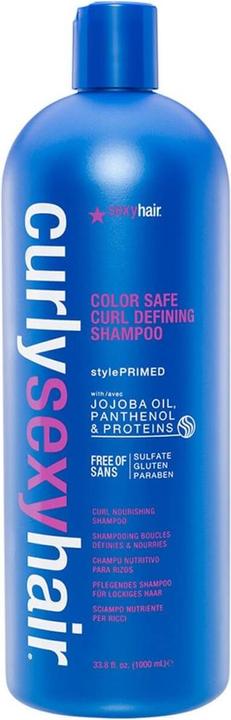 Image du produit Sexy Hair Curly - Shampooing pour cheveux bouclés (300 ml, Shampoing liquide)