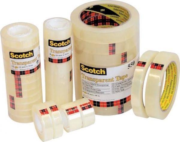 Image du produit Scotch Ruban adhésif 550, transparent (19 mm)
