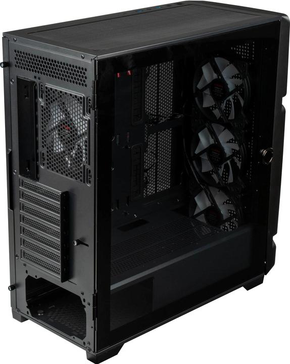 Produktbild Enermax MarbleShell MS31 ARGB (schwarz, Tempered Glass) (Mini-ITX, mATX, ATX)