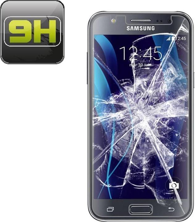 Produktbild Protectorking 2x echtes Tempered 9H Panzerhartglas 3D KLAR (2 Stück, Samsung Galaxy J5)