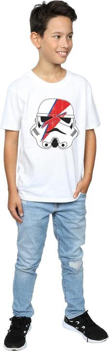 Immagine prodotto Star Wars Glam Maglietta Stormtrooper Fulmine Ragazzi (140, 146)