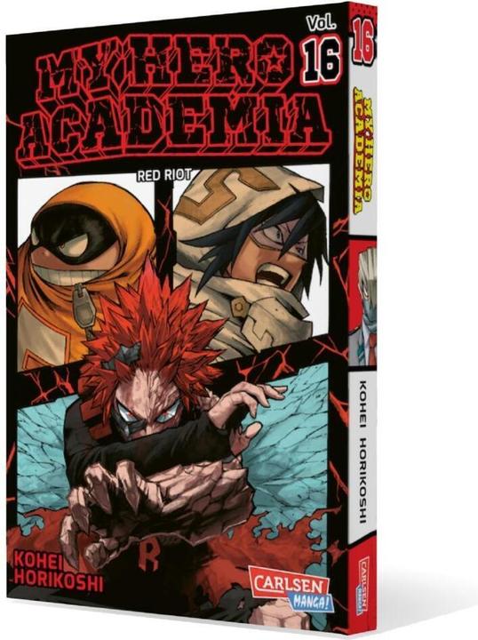 Actual product image My Hero Academia 16 (German, Kohei Horikoshi, 2019)