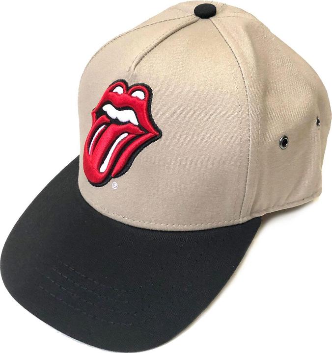 Actual product image The Rolling Stones Unisex Adult Classic Tongue Snapback Cap (One size)