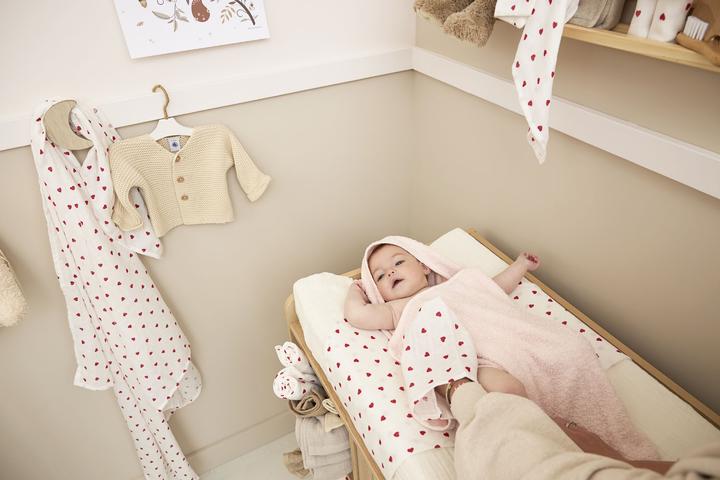 Produktbild Meyco Sweet Heart swaddle - 2er pack - musselin (120 cm, 120 cm)