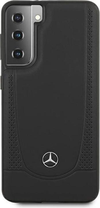 Produktbild Mercedes-Benz Perforated Hülle mit Metal Logo (Samsung Galaxy S21+)