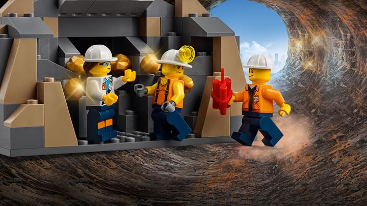 Immagine prodotto LEGO Attrezzature di perforazione pesante per l'industria mineraria (60186, LEGO City)