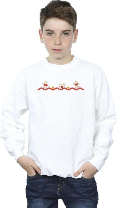 Actual product image Disney Boys Winnie The Pooh Hunny Line Sweatshirt (128)