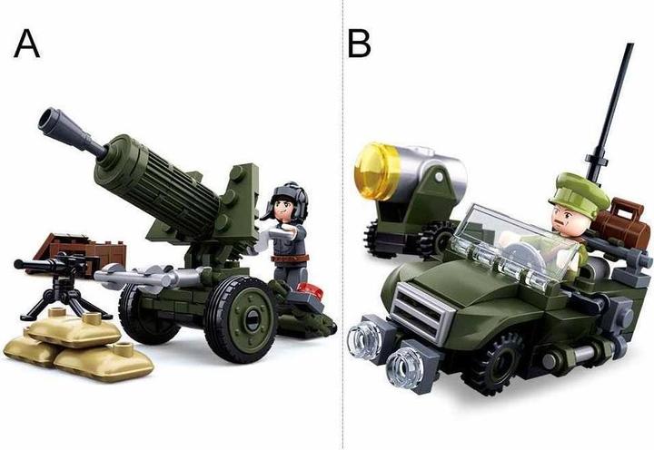 Produktbild Sluban SL95539 - WWII - Mini-Bausets Alliierte (VE 8)