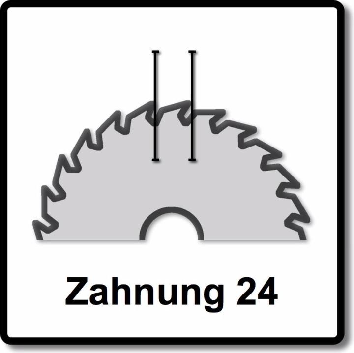 Produktbild Bosch Professional Zubehör Akku-Kreissägeblatt Expert for Wood, 190 x 1,5/1 x 30, 24 Zähne