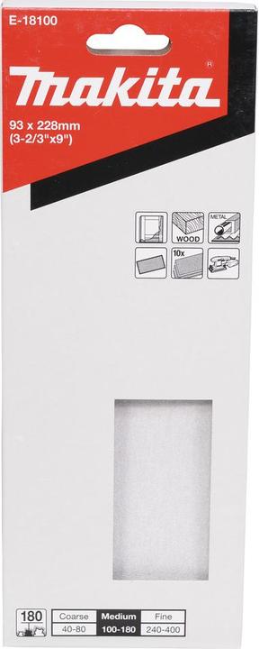 Image du produit Makita Papier abrasif 228x93 mm (180)