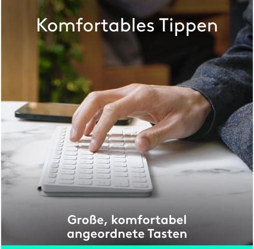 Actual product image Logitech Keys-To-Go 2 (CH, Wireless)