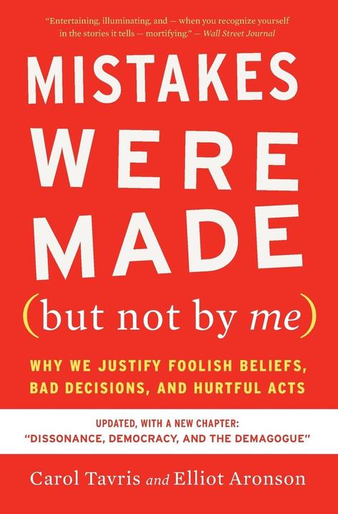 Produktbild Mistakes Were Made (but Not by Me) Third Edition (Englisch, Elliot Aronson, Carol Tavris, 2020)