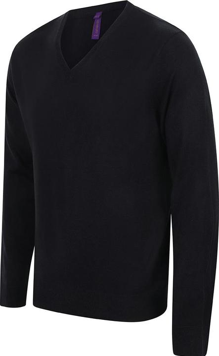 Produktbild Henbury FeinstrickPullover Sweatshirt mit VAusschnitt (XXS)